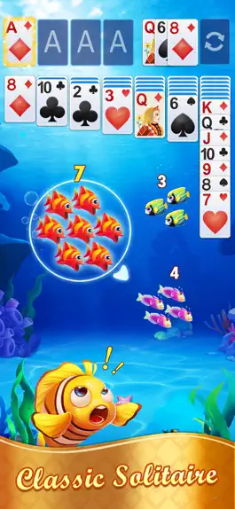 Game screenshot Solitaire Fish Klondike mod apk