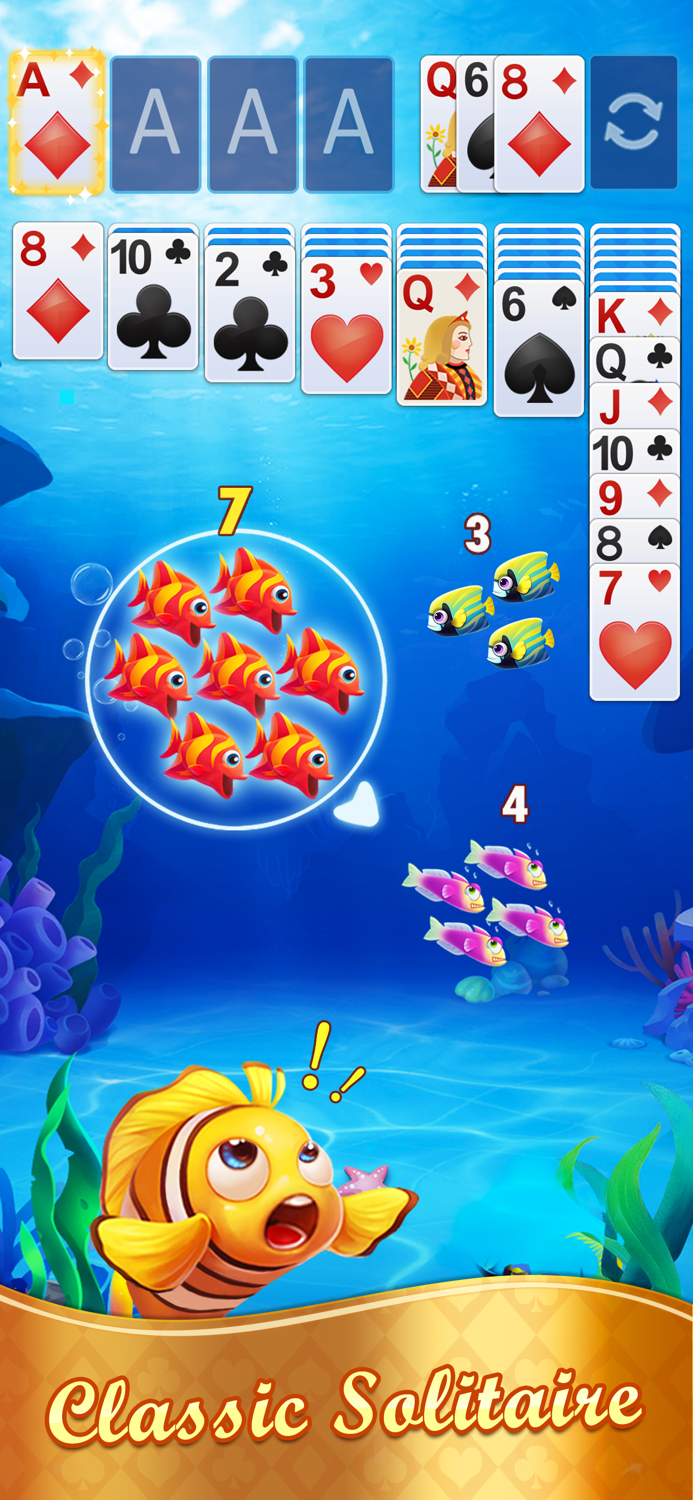 Solitaire Fish Klondike