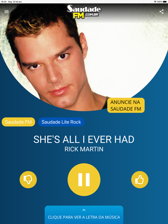 Screenshot #4 pour Saudade FM