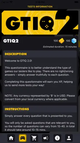 Game screenshot Game Tester App hack