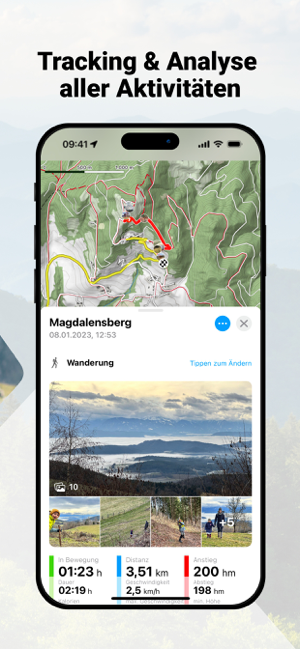 ‎bergfex: Wandern & Tracking Screenshot