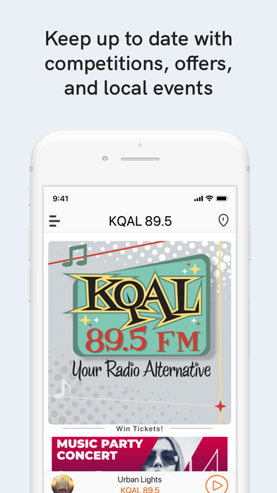 KQAL 89.5 Screenshot