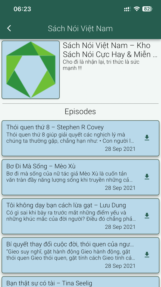 #2. Nghe Sách Nói Mỗi Ngày (iOS) 由: Toan Ly