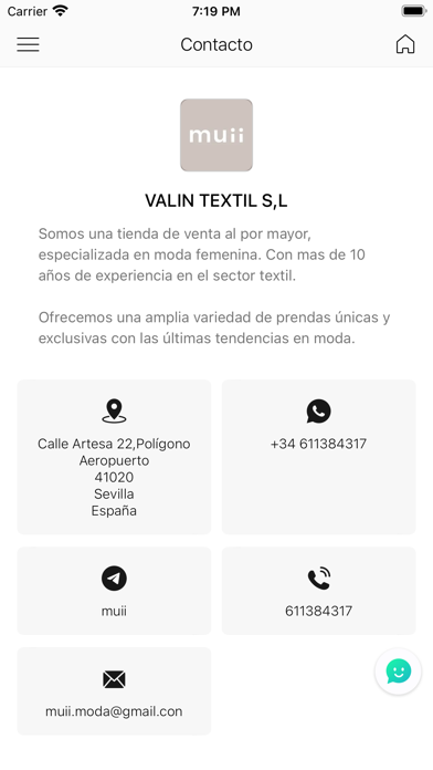 Muii moda textil Screenshot