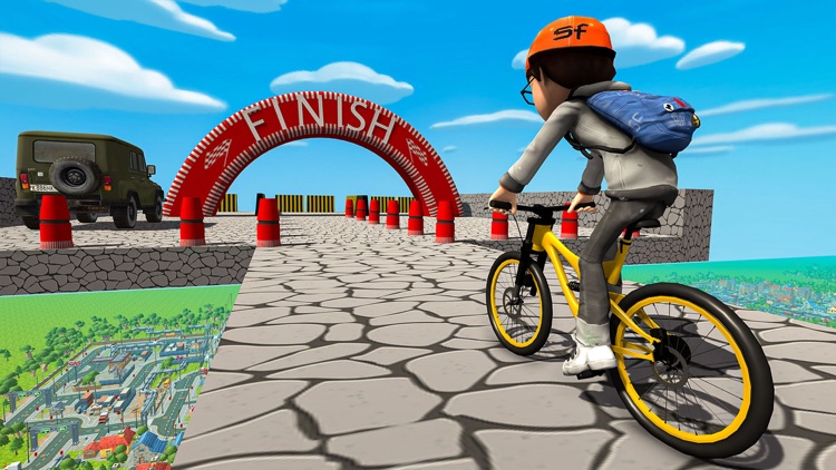 Fearless BMX Stunt Racing 3D