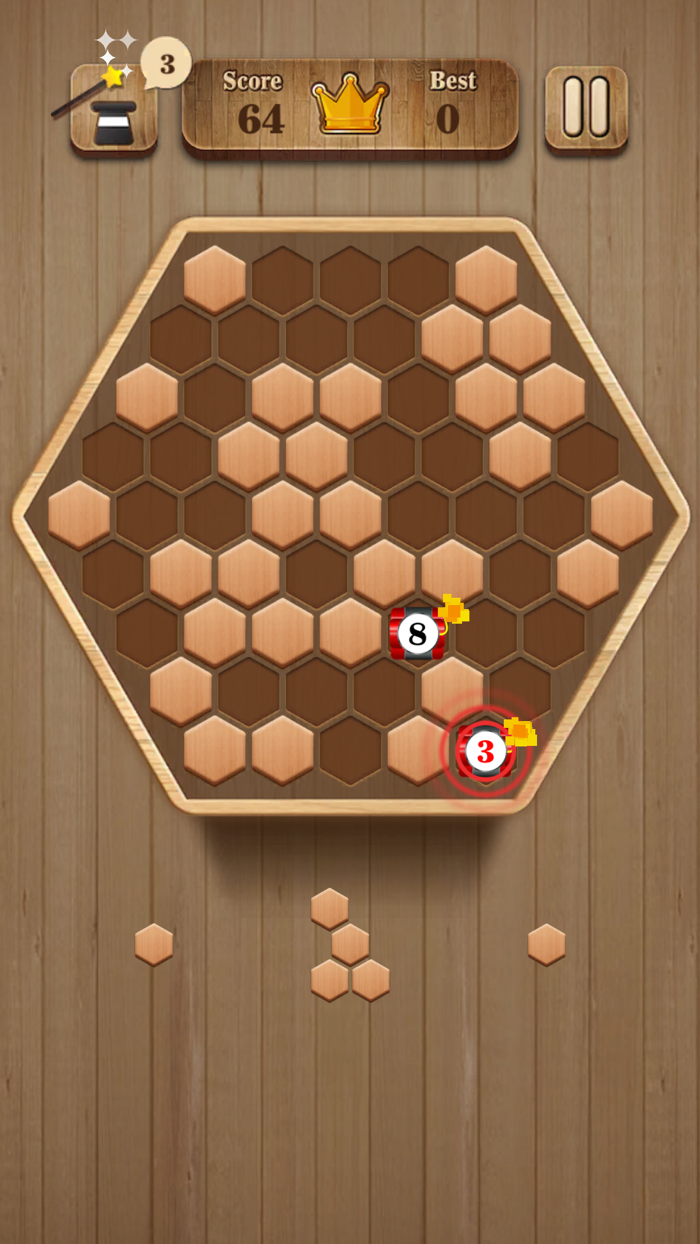 Woodytris Hexa Puzzle