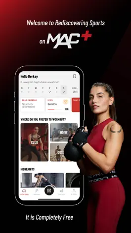 Game screenshot MAC+: Online Fitness Deneyimi mod apk