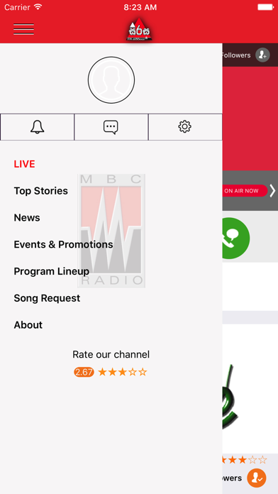 Sirasa FM Screenshot