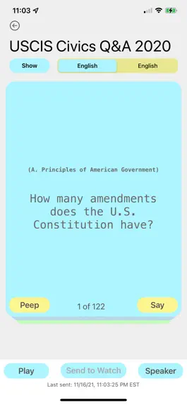Game screenshot US Citizenship Test 2022/2023 hack