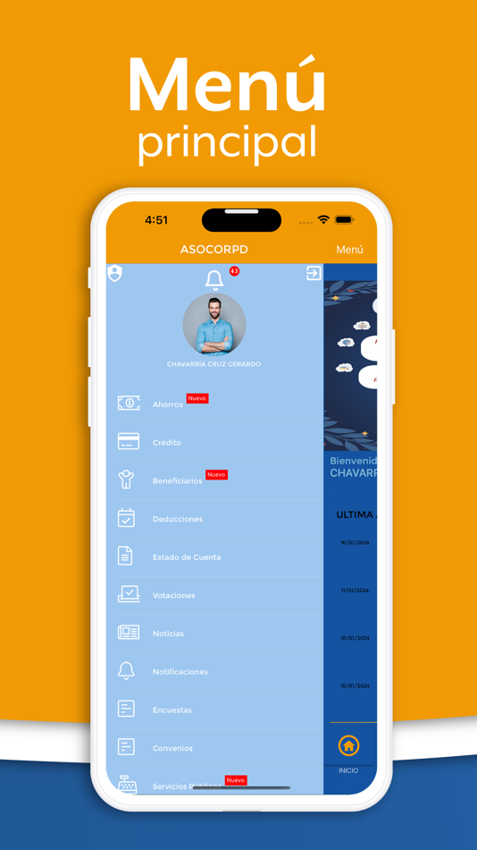 #4. ASOCORPD (iOS) 由: Asociacion Solidarista De Empleados De Corporacion D SA Y Afines