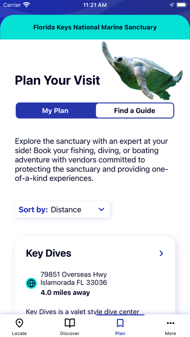Marine Sanctuary Explorer Screenshot