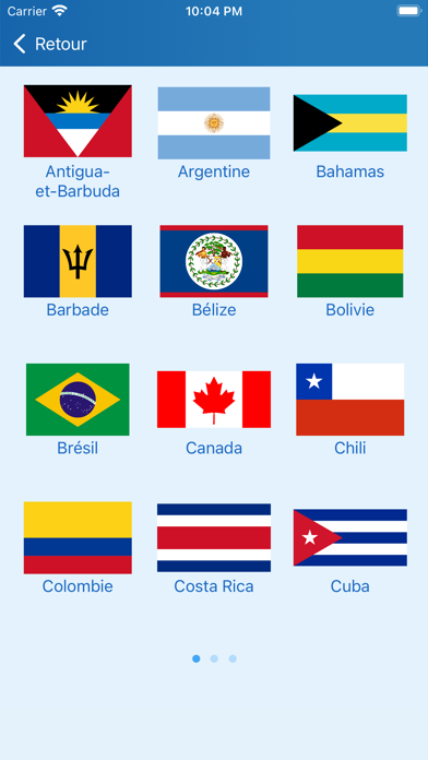 Screenshot #3 pour Drapeaux des pays - Quiz