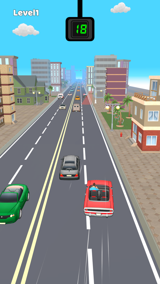 #1. Crazy Driver 3D! (iOS) 由: 庆龙 刘