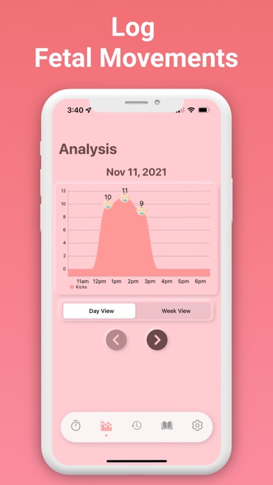 Baby Kick Counter & Tracker Screenshot
