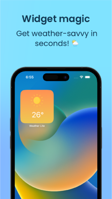 Weather Lite: Minimalist Screenshot