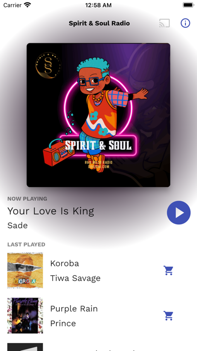 Spirit and Soul Radio Screenshot