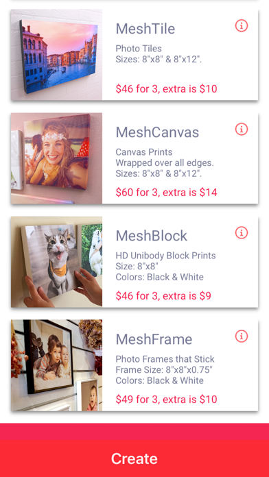 Canvas Prints by MeshCanvas® screenshot 2