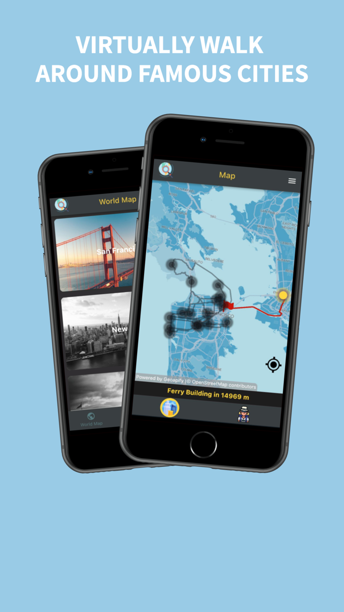 Virtual Walking Step Tracker