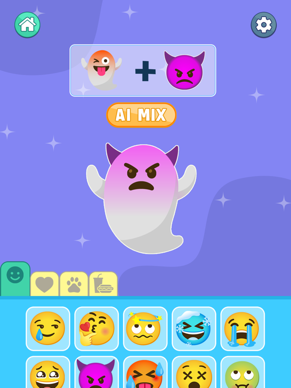 Screenshot #5 pour AI Mix Emoji