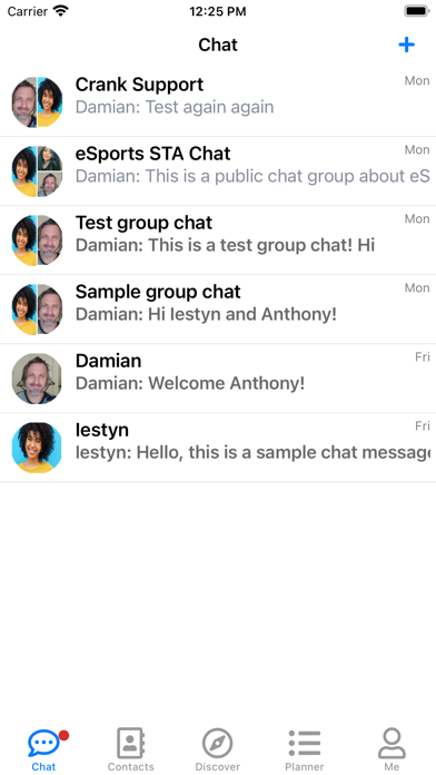 CRANK app screenshot