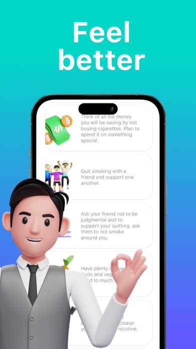 Smoke Free App: Quit Smoking Screenshot
