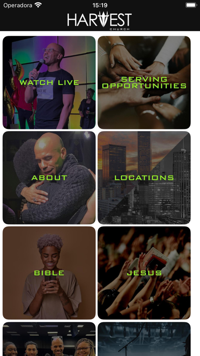 Harvest Church Mobile Screenshot