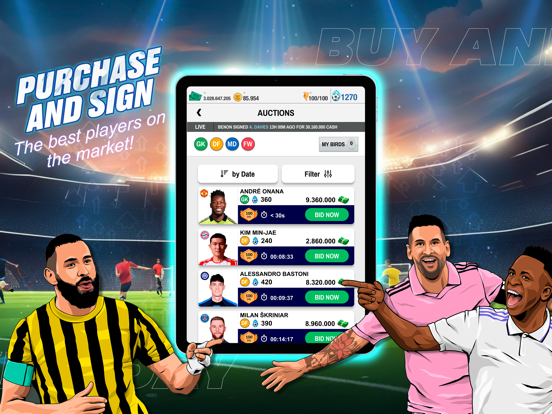 Fantasy Manager Football 23-24 iPad app afbeelding 2
