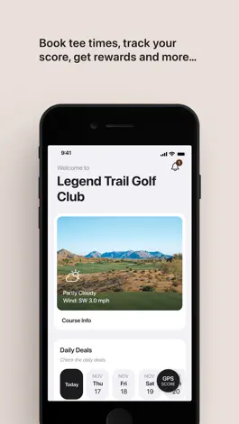 Game screenshot Legend Trail GC Tee Times apk