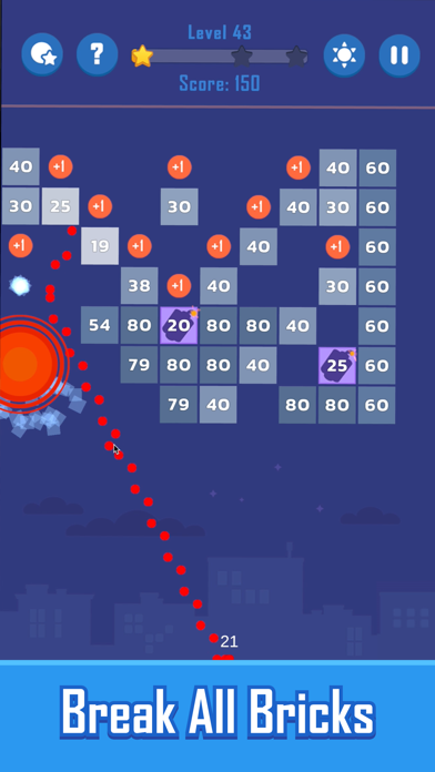 Brick Breaker:Shoot the Ball Screenshot