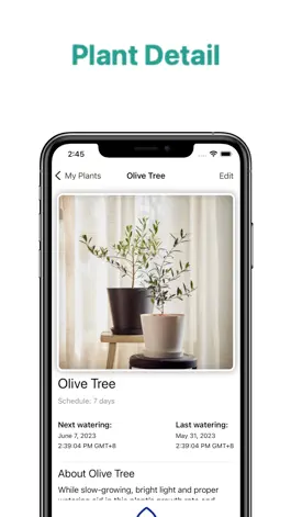Game screenshot Water Tracker - Plant Manager apk