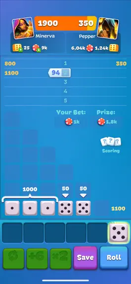 Game screenshot Farkle Online: PVP Board Game apk