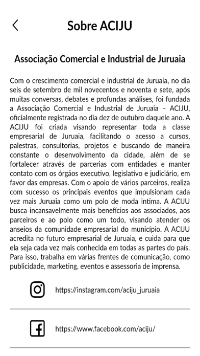 Juruaia Negócios Screenshot