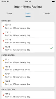 fasting - intermittent fast iphone screenshot 1