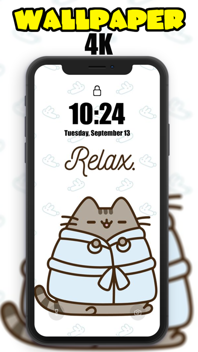 Pusheen Cat Wallpaper Screenshot