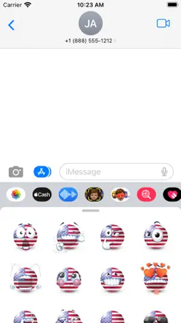 Game screenshot USA Flag Emoji mod apk