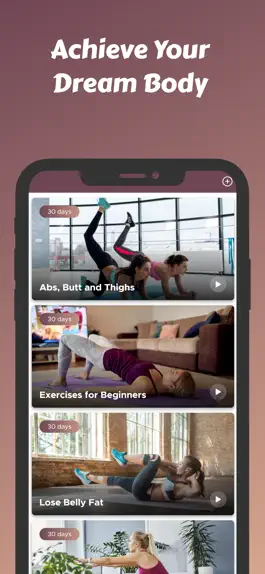 Game screenshot Abs, Butt and Thighs Workout apk