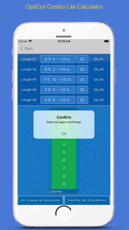 OptiCut Combo Lite Calculator screenshot-7