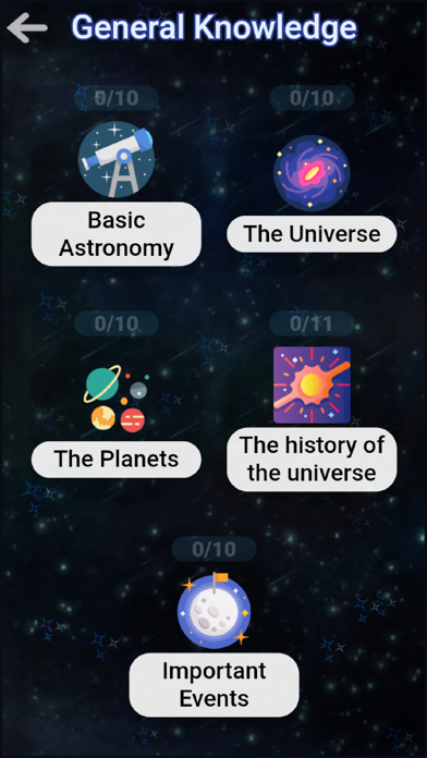 Astronomy Game Screenshot