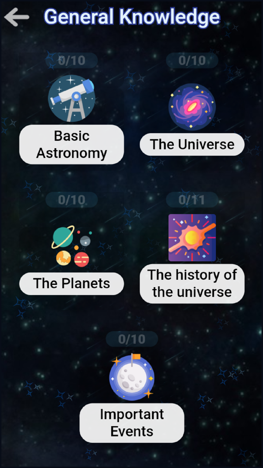 #7. Astronomy Game (iOS) Podle: Horea Bucerzan