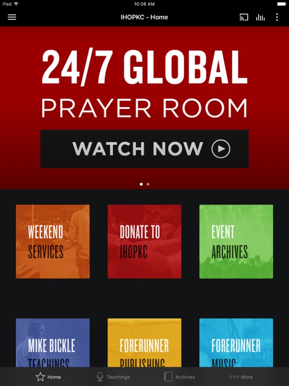 Screenshot #1 for International House of Prayer