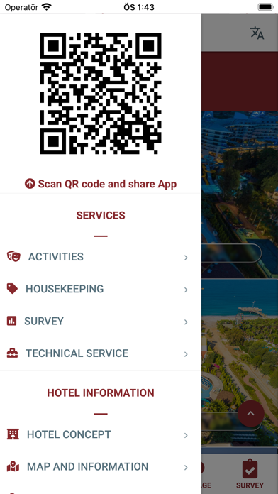 Mukarnas Resort Hotel Screenshot