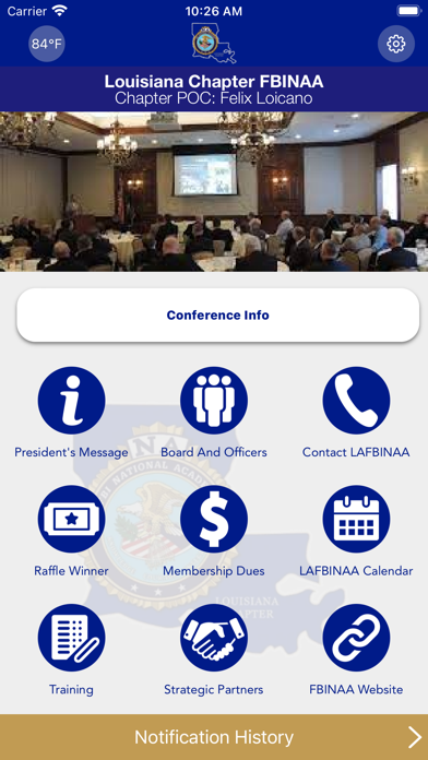 FBINAA- Louisiana Chapter Screenshot