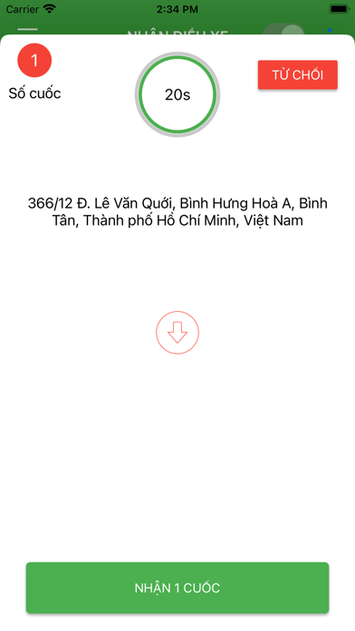 TAXI HẠ LONG Driver Screenshot