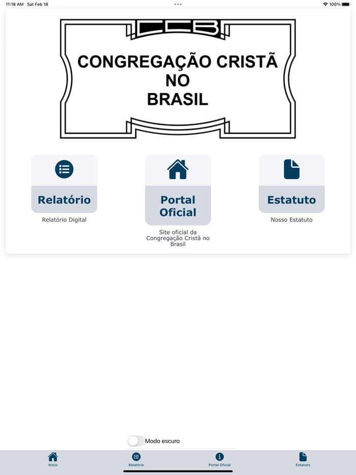 CCB - Relatório Digital