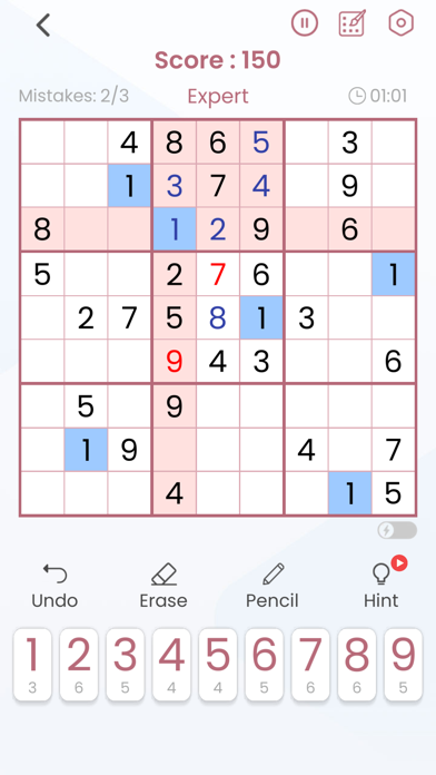PSB Puzzle Sudoku Board Gameのおすすめ画像2