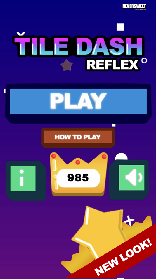 #1. Tile Dash Reflex (iOS) Bởi: Joseph Mordecai