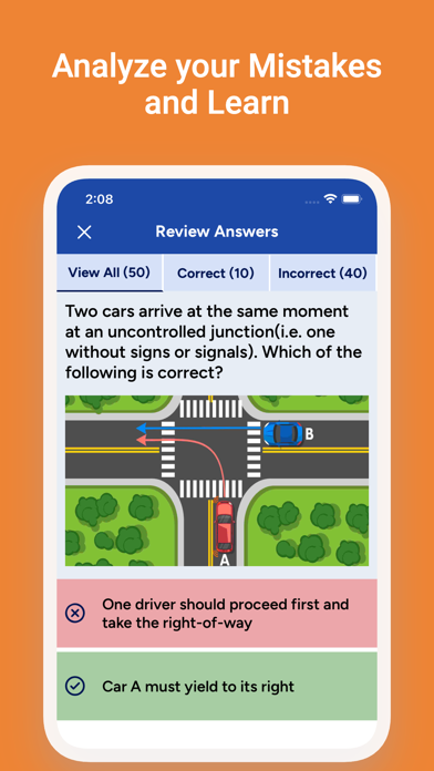 WI DMV Motorist's License Test Screenshot