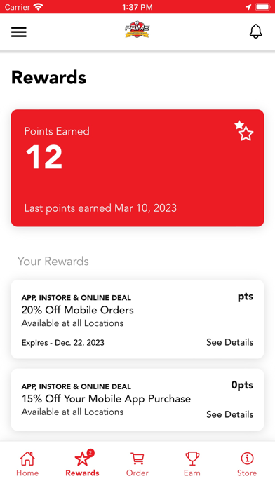 Prime Kitchen and Nutrition Screenshot