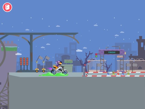 オフロードバイク - 子供のためのレーシングパズルゲームのおすすめ画像8