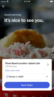 splash cafe iphone screenshot 2